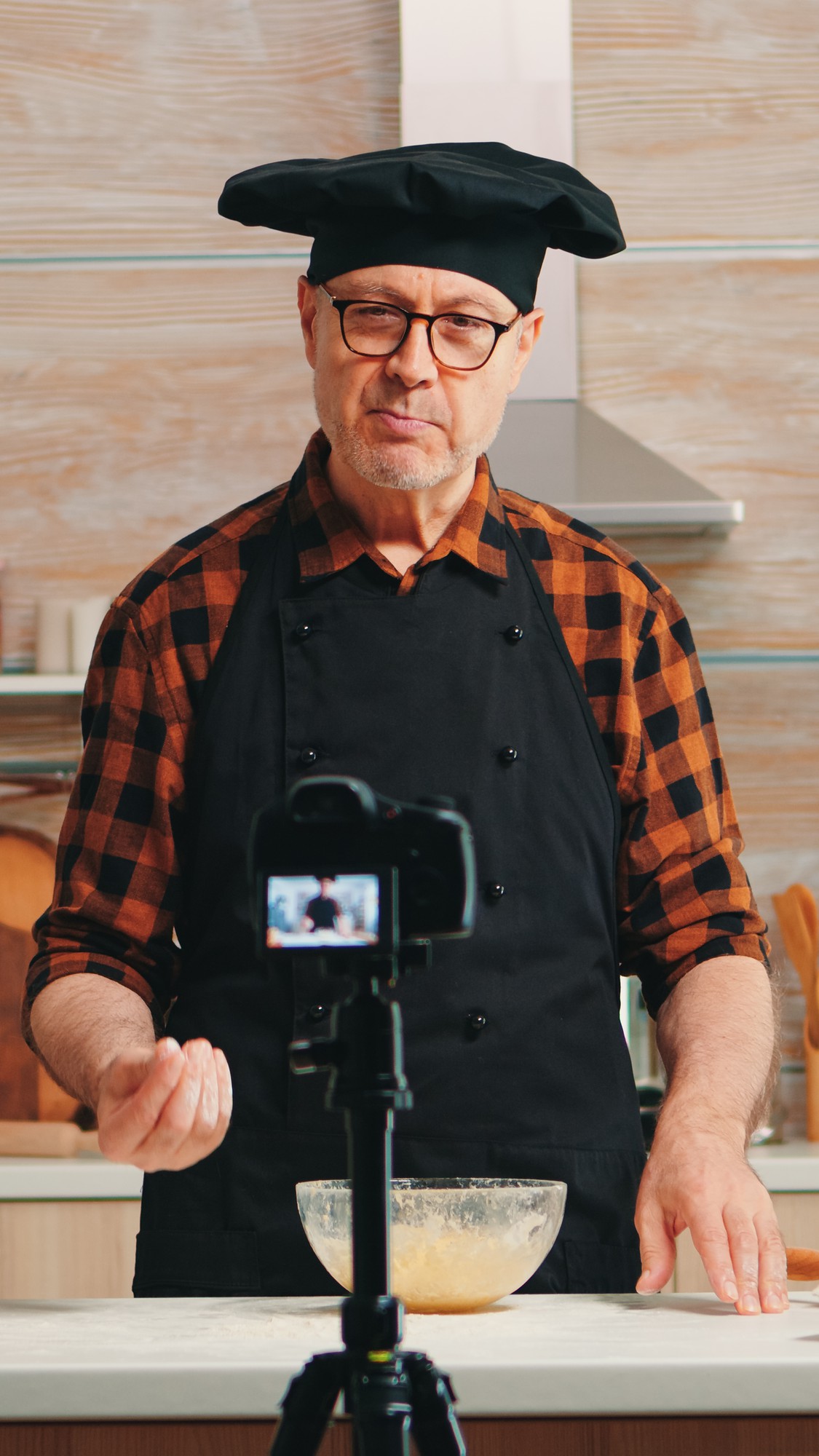 Chef portrait with apron